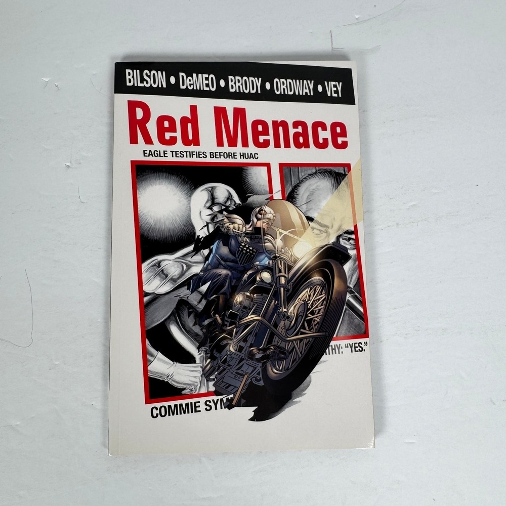 Red Menace Bilson DeMeo Brody 2007 First Edition Graphic Novel WildStorm